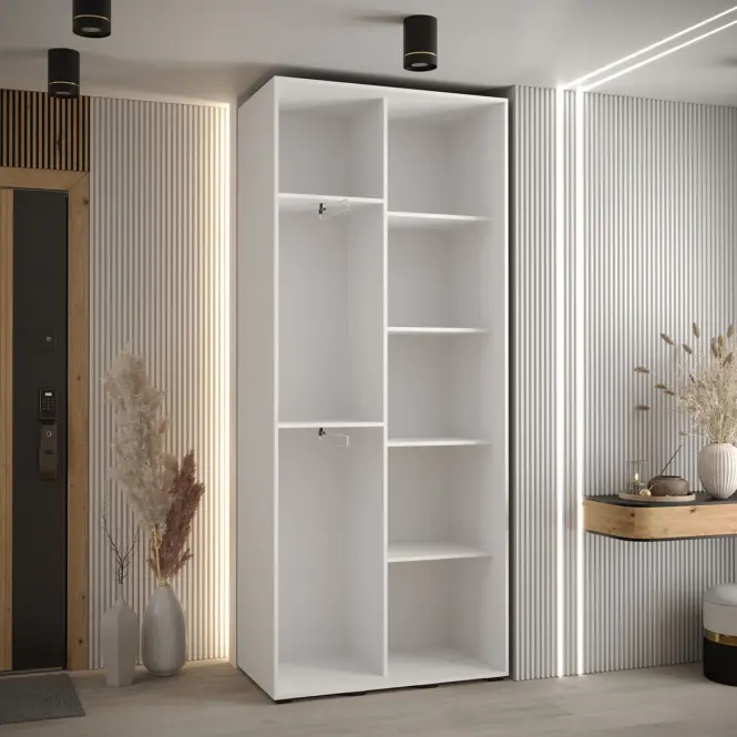 Skriňa 45 Canaris 3 130 biela/artisan/silver,4