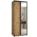 Skriňa 45 Canaris 3 140 artisan/čierna