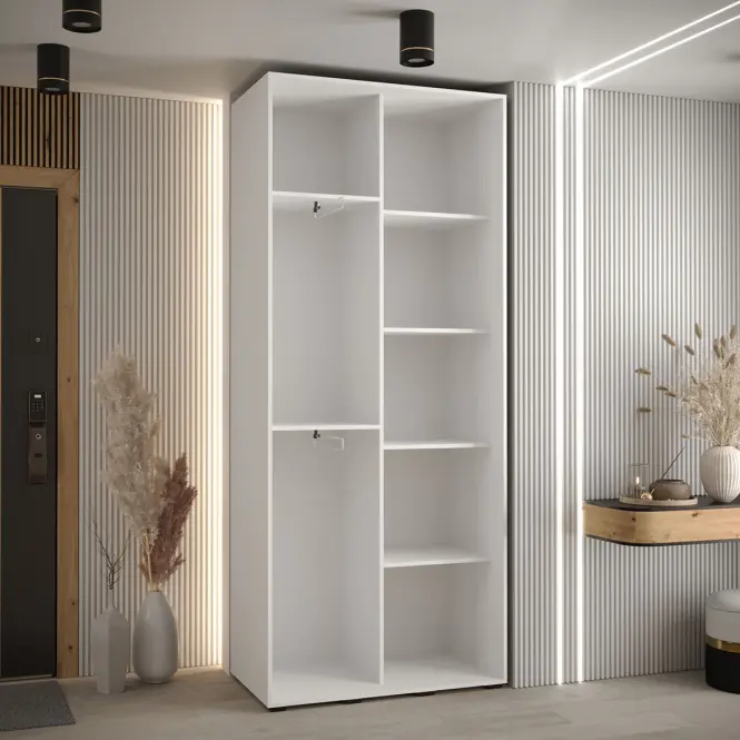 Skriňa 45 Canaris 3 140 biela/artisan/silver,4