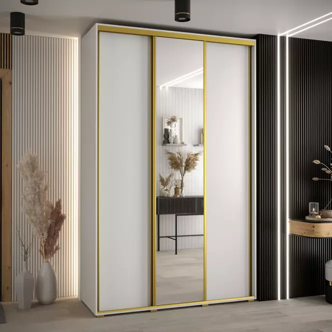Skriňa 45 Canaris 3 150 biela/gold