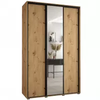 Skriňa 45 Canaris 3 160 artisan/čierna