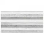 Obklad Dekor Oslo grey pasy 25/50