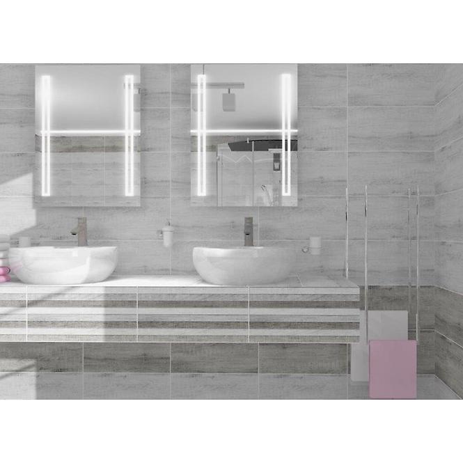 Obklad Dekor Oslo grey pasy 25/50