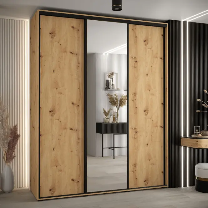 Skriňa 45 Canaris 3 200 artisan/čierna,5