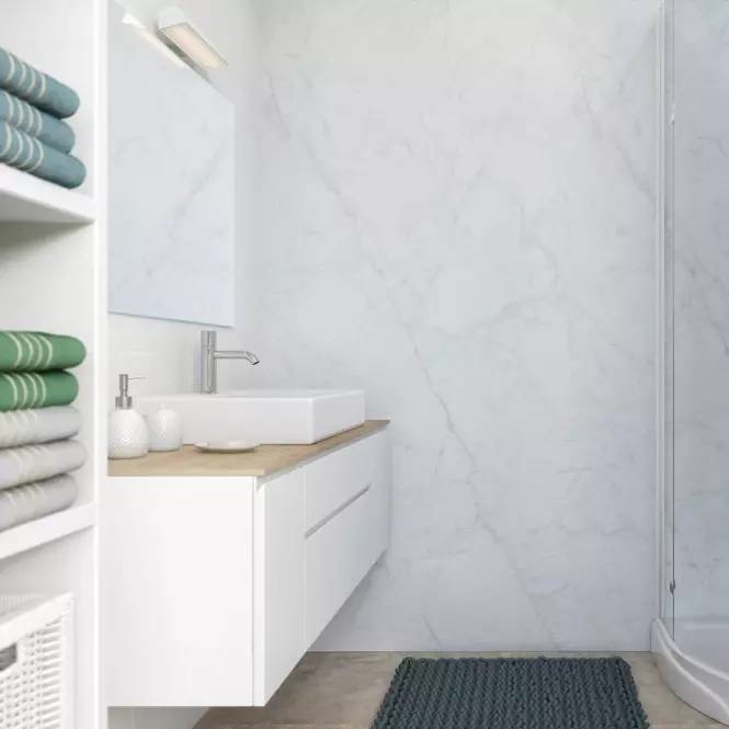 Dekoratívny obklad stien PCV MOTIVO Carrara Marble