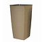 Kvetináč Aurora Woody 25x25x46,5h Natural Wea-2525