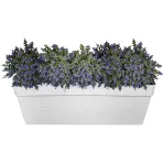 Kvetináč Melrose Glamour 50x18x16h 10lt Biely Dbw50