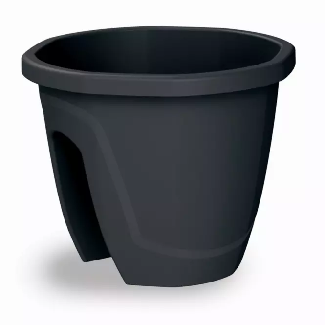 Kvetináč Nizza 30x30x24h 10lt Antracit Npa-30