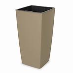 Kvetináč Aurora Classic Mat 25x25x46,5h Mocca Ac193