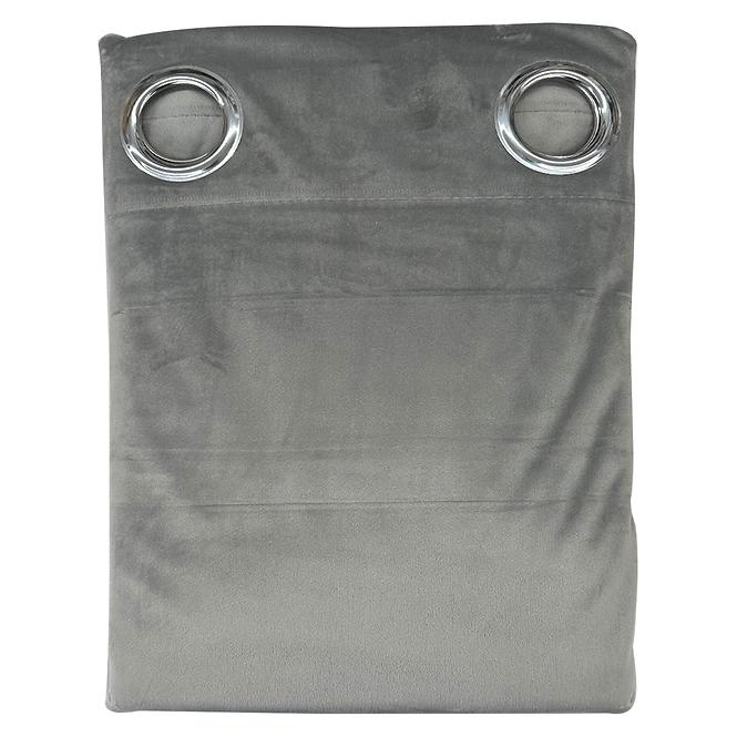 Záves na priechodkách  VELVET 50 135x250 šedá,2