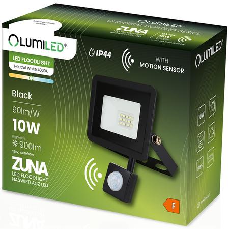 Lumiled reflektor LED ZUNA 10W senzor 4000K