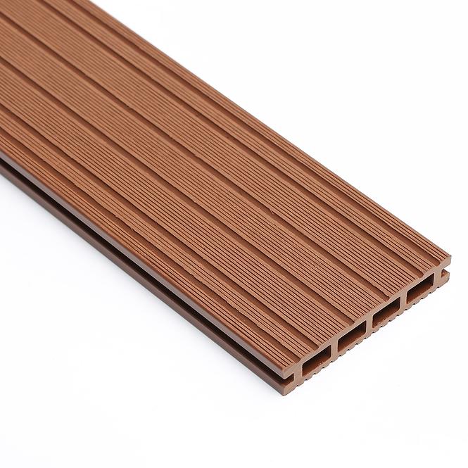 Kompozitná terasová doska MERCADO Basic hnedá 2000x120x20 mm