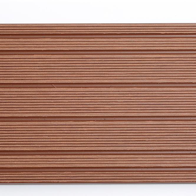 Kompozitná terasová doska MERCADO Basic hnedá 2000x120x20 mm