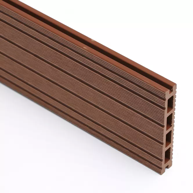 Kompozitná terasová doska MERCADO Basic hnedá 2000x120x20 mm