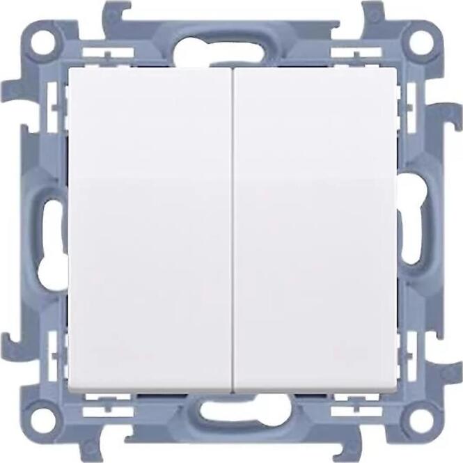 Vypínač lustrový CW5BL.01/11 s podsvietením LED biely