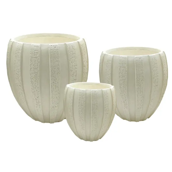 Kvetináč HC30100-3S 33x33x35 béžový,2