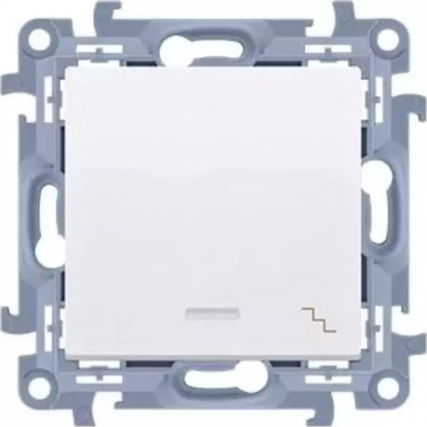 Vypínač schodiskový s podsvietením  LED BI CW6L.01/11