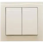 Vypínač krížovo lustrový ŁP-2W/00