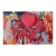 Obraz na plátne 80x80 Abstraktné kvety – graffiti,3