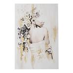 Obraz na plátne 120x80 Tajomná žena v bielom