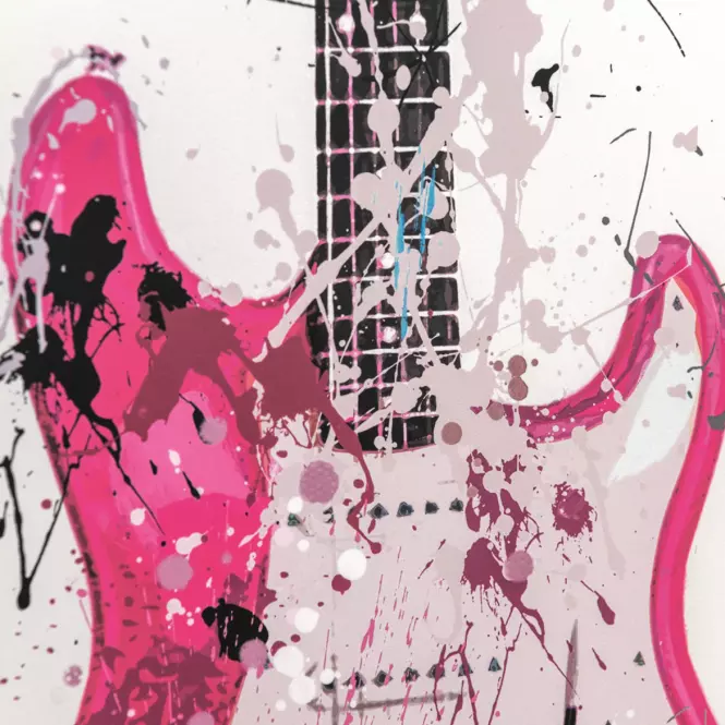 Obraz na plátne 80x40 Elektrická gitara,3