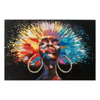 Obraz na plátne 80x120 Žena – graffiti