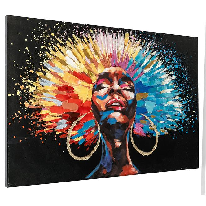 Obraz na plátne 80x120 Žena – graffiti,2