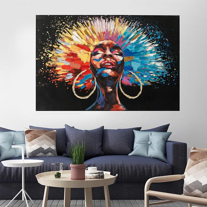 Obraz na plátne 80x120 Žena – graffiti,4