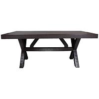 Stôl Rustic 90x180 hnedá