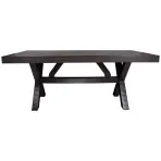 Stôl Rustic hnedý 90x180 cm
