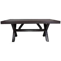 Stôl Rustic hnedý 90x180 cm