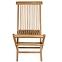 Drevená stolička Cirebon teak