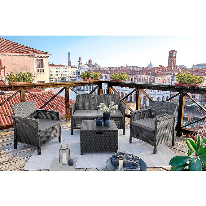 Komplet Venezia 2 graphite