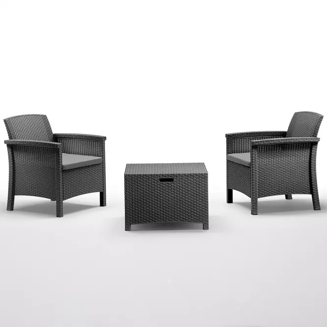 Záhradný komplet Venezia Terrace graphite