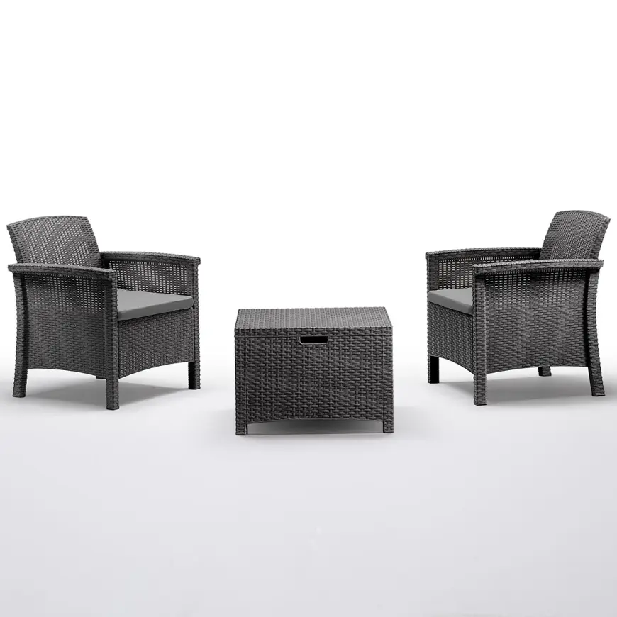 Záhradný komplet Venezia Terrace graphite