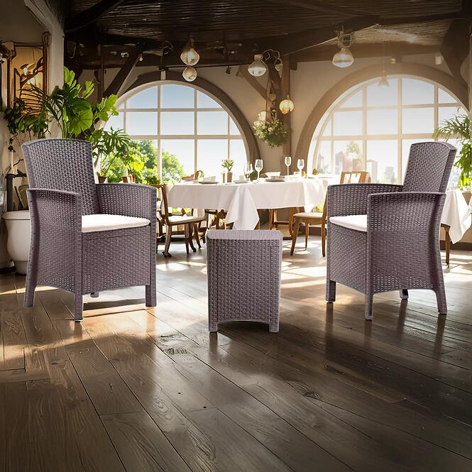 Záhradný komplet Lido Terrace taupe