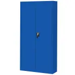 Skriňa Darek 92 cm – modrá, dvojdverová