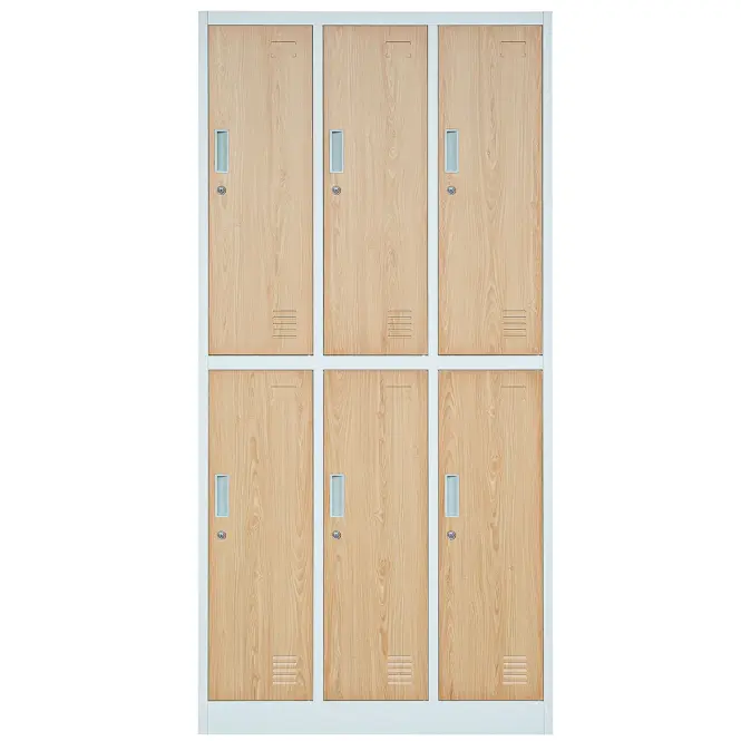 Skriňa Igor 90 cm – biela/sonoma, šesťdverová
