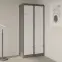 Skriňa Julia kovová antracit/biela,7