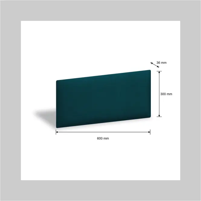 Čalúnený panel 30/60  mercury emerald,2