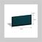 Čalúnený panel 30/60  mercury emerald,2
