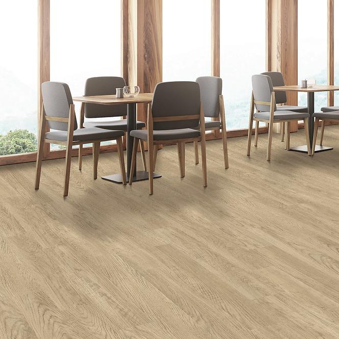 Lepené vinylové podlahy Dub Modern Beige 2mm/0,4mm DryBack