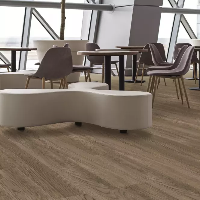 Lepené vinylové podlahy Dub Modern Brown 2mm/0,4mm DryBack