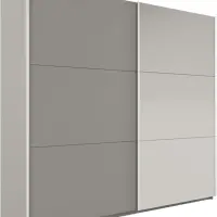 Skriňa Vigo 225 platinum / zrkadlo