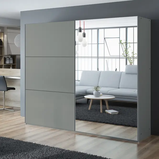 Skriňa Vigo 250 platinum / zrkadlo,5