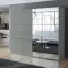 Skriňa Vigo 250 platinum / zrkadlo,4