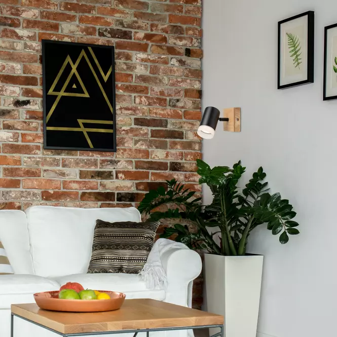 Nástenná lampa TORAS GU10 2XMAX 5W K1,6