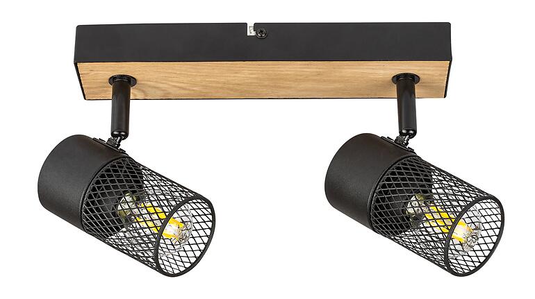 Stropné bodové svietidlo METTA E14 2XMAX 40W LS2