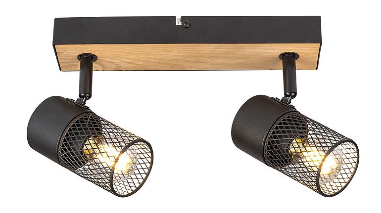 Stropné bodové svietidlo METTA E14 2XMAX 40W LS2