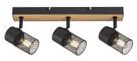 Stropné bodové svietidlo METTA E14 3XMAX 40W LS3